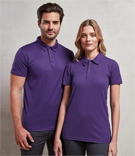 Premier Coolchecker Stud Pique Polo Shirt